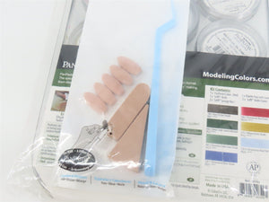 PanPastel #30703 Scenery/Weathering Pastel Kit: 7 Colors w/Palette & Sofft Tools