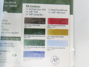 PanPastel #30703 Scenery/Weathering Pastel Kit: 7 Colors w/Palette & Sofft Tools