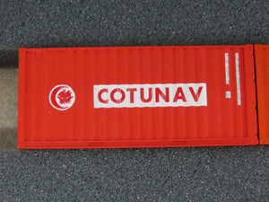 HO Athearn SE 2321 Morflot, Maritainer, CGM, CMA, & More 20' Containers 6-Pack