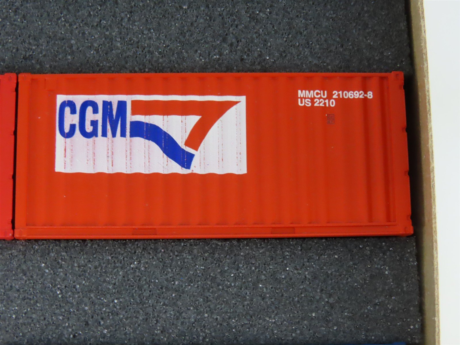 HO Athearn SE 2321 Morflot, Maritainer, CGM, CMA, & More 20' Containers 6-Pack