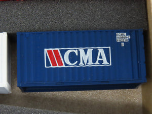 HO Athearn SE 2321 Morflot, Maritainer, CGM, CMA, & More 20' Containers 6-Pack