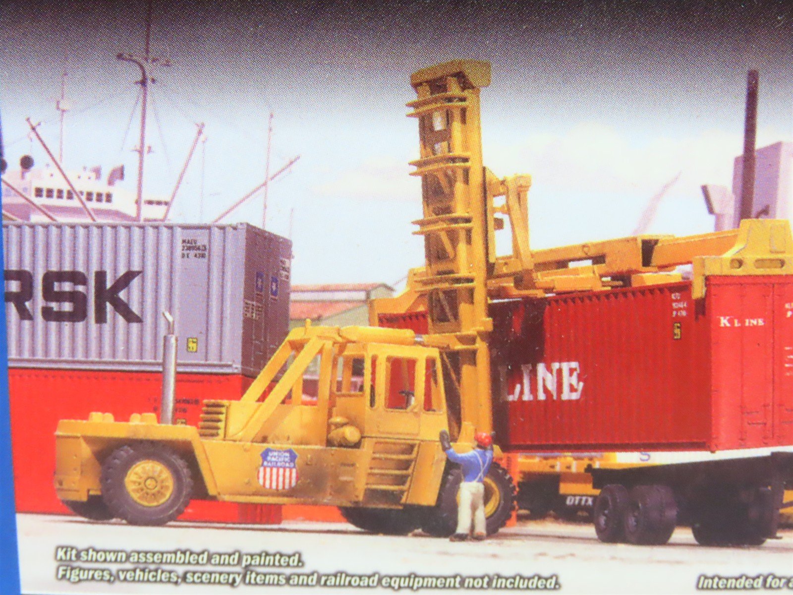 HO 1/87 Scale Walthers Cornerstone/Kibri Kit 933-3109 Kalmar Crane - SEALED