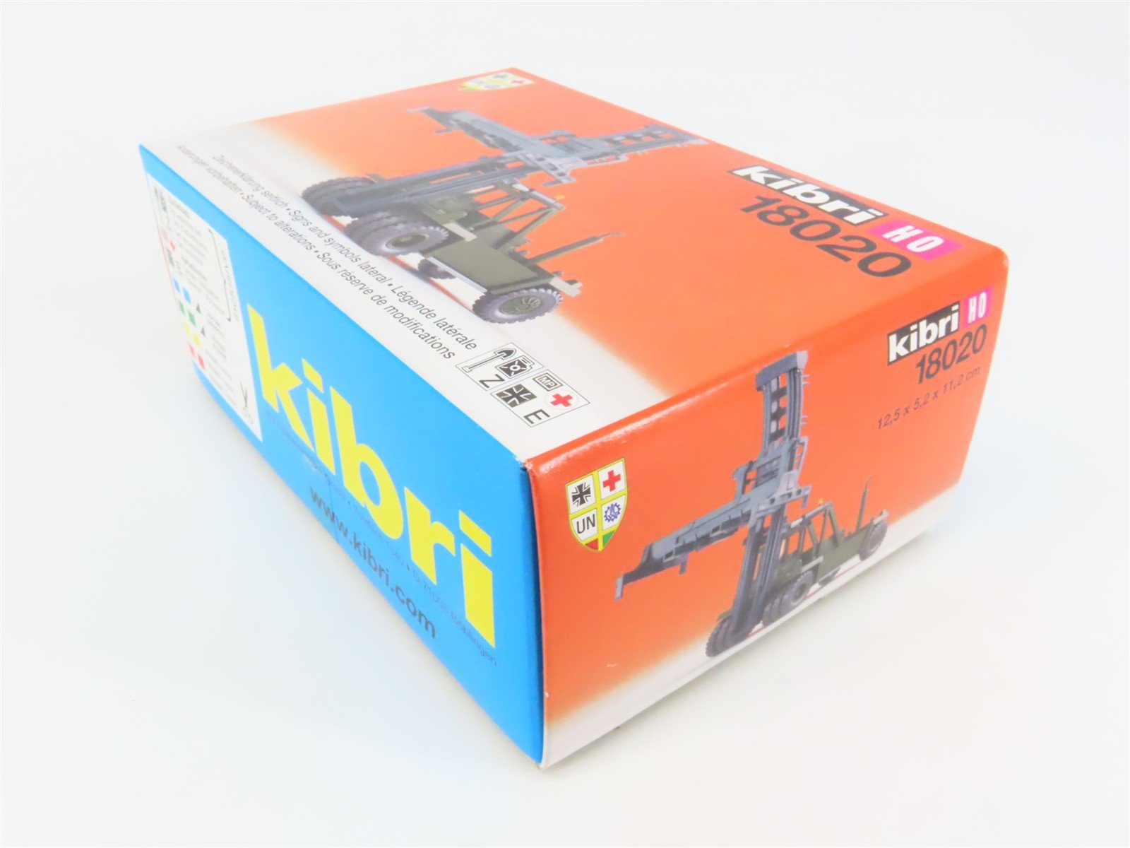 HO 1/87 Scale Kibri Kit 18020 Kalmar Container Crane w/ Container