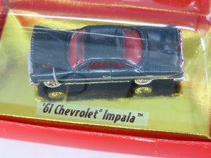 LOT of 4 HO 1/87 Scale CMW Mini Metals 1950s/1960s Chevrolet & Ford Cars