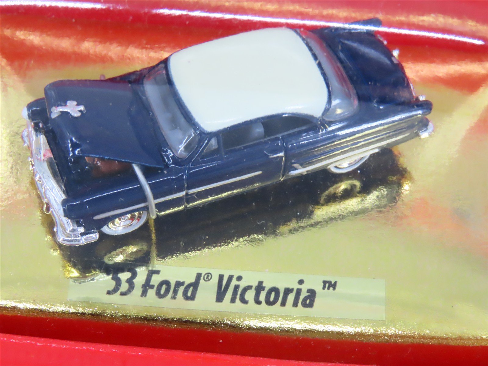LOT of 4 HO 1/87 Scale CMW Mini Metals 1950s/1960s Chevrolet & Ford Cars
