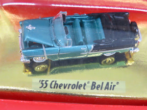 LOT of 4 HO 1/87 Scale CMW Mini Metals 1950s/1960s Chevrolet & Ford Cars