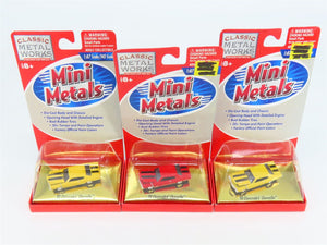 LOT of 3 HO 1/87 Scale CMW Mini Metals 1970 Chevrolet Chevelles