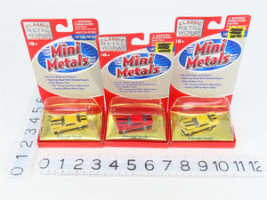 LOT of 3 HO 1/87 Scale CMW Mini Metals 1970 Chevrolet Chevelles