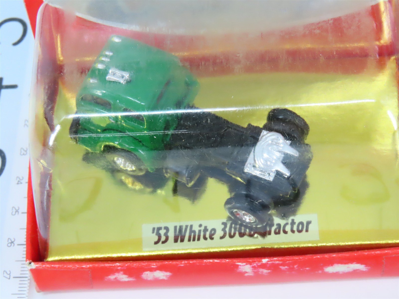 LOT of 3 HO CMW Mini Metals 1950s Ford Stake Truck, White 3000 Tractor & Truck