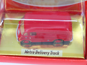 LOT of 4 HO CMW Mini Metals Metro & White 3000 Delivery Trucks & Tractor Unit