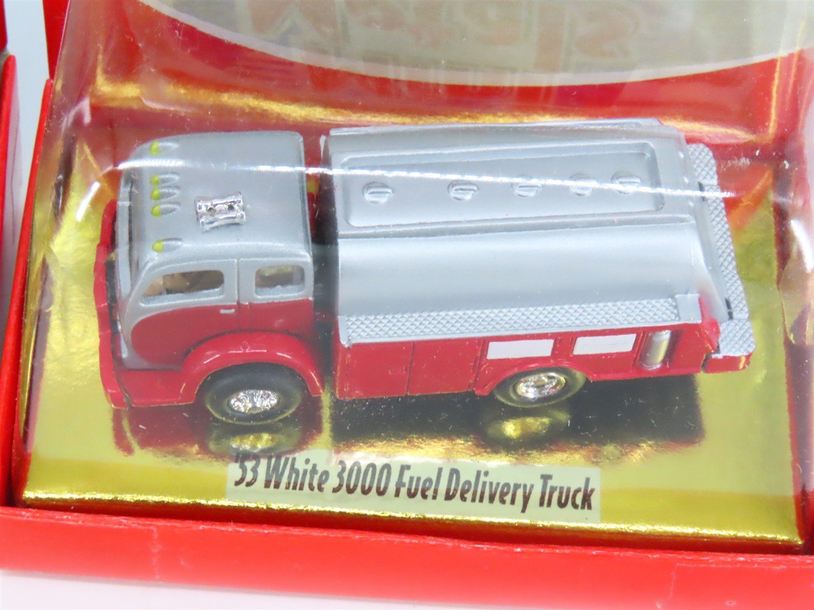 LOT of 3 HO CMW Mini Metals '53 White 3000 Box Truck, Fuel Truck, & Tractor Unit