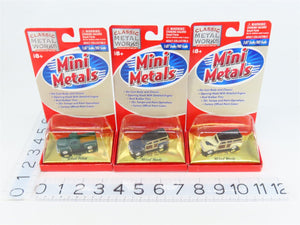 LOT of 3 HO 1/87 Scale CMW Mini Metals '48 Ford Woody & '50 Ford Pickup