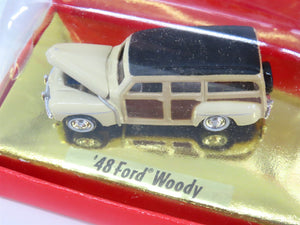 LOT of 3 HO CMW Mini Metals '41 Plymouth Coupe, '48 Ford Woody & Convertible