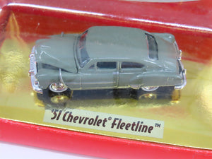 LOT of 3 HO CMW Mini Metals 1950s/60s Chrysler 300C, Chevy Fleetline, & Impala