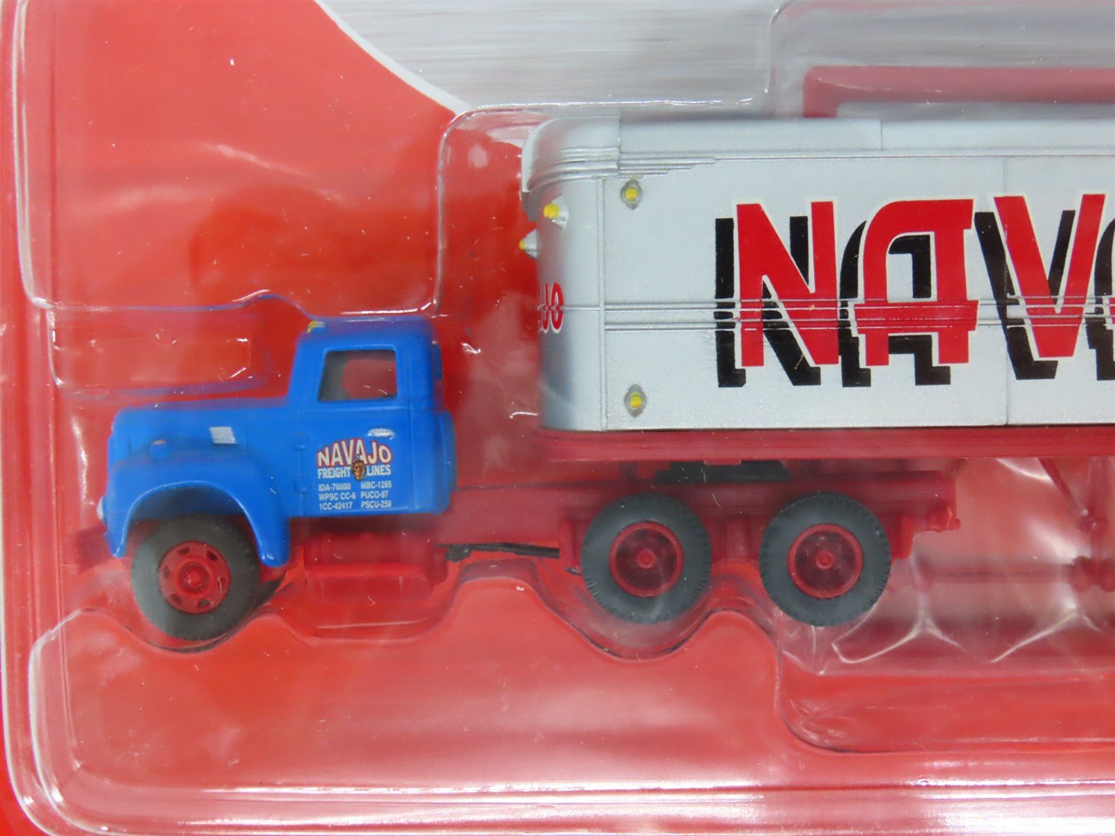 LOT of 2 HO CMW Mini Metals Kroger White WC & Navajo IH-R190 Tractor Trailers