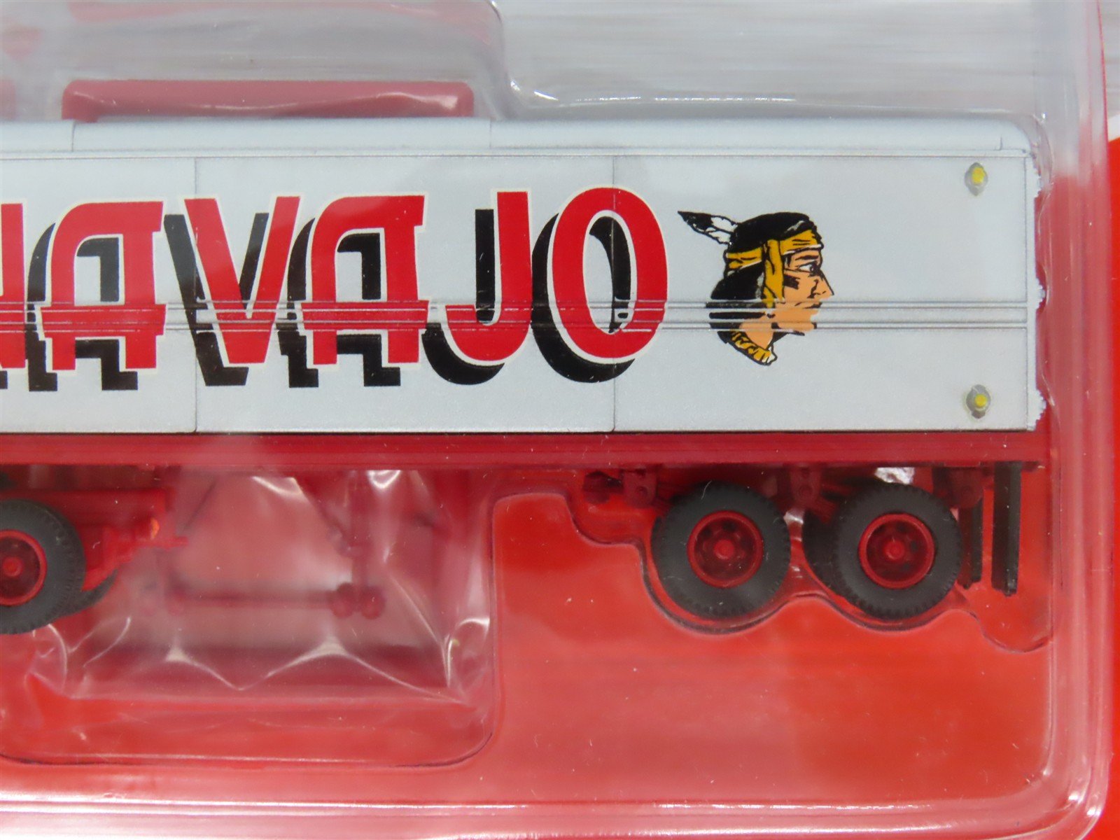 LOT of 2 HO CMW Mini Metals Kroger White WC & Navajo IH-R190 Tractor Trailers