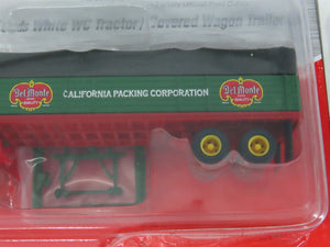 LOT of 2 HO CMW Mini Metals Mushroom & Del Monte Chevy & White Tractor Trailers
