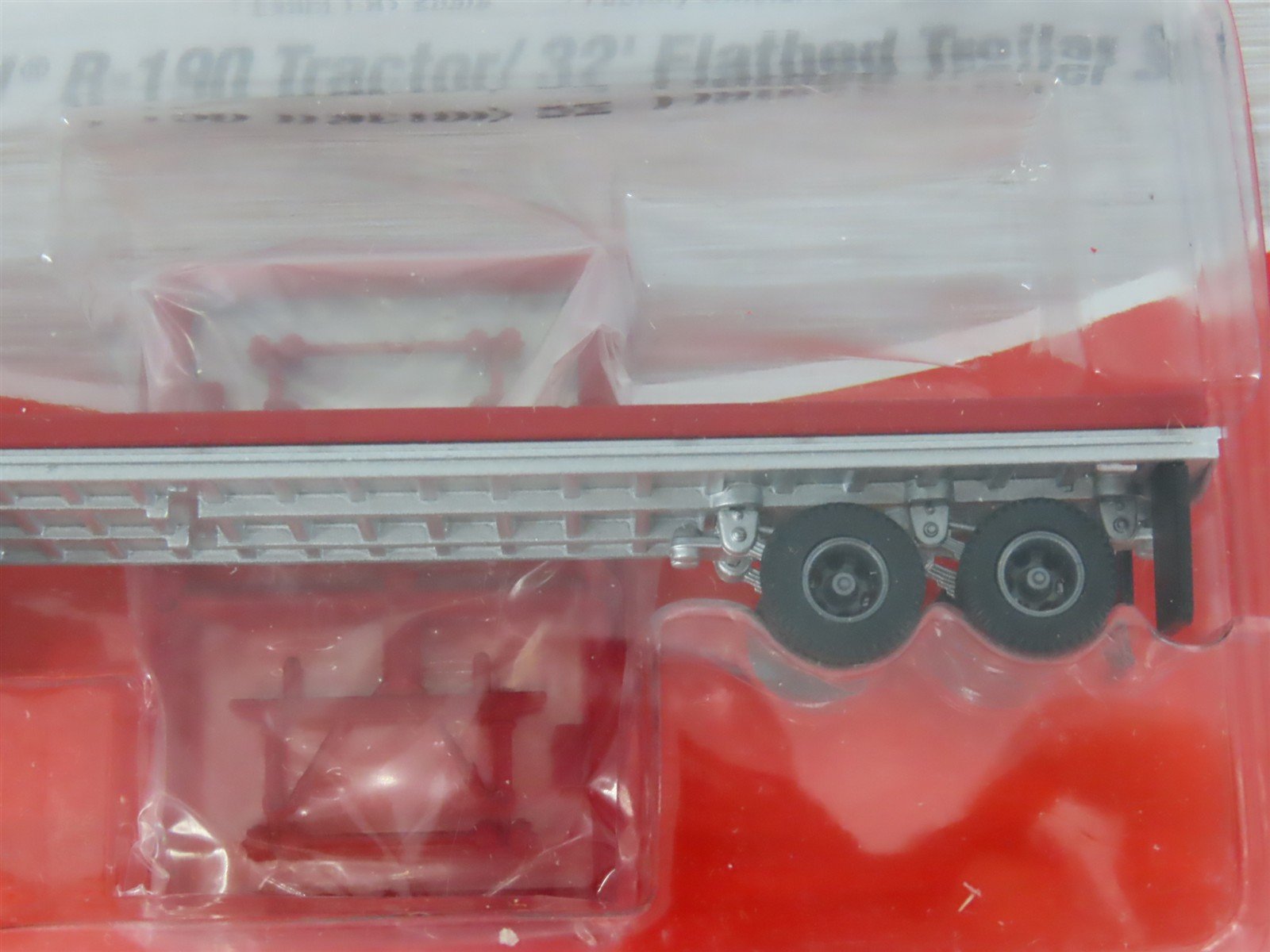 LOT of 2 HO Scale CMW Mini Metals Kroger & P-I-E White & IH Tractor Trailers
