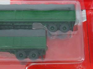 LOT of 3 HO CMW Mini Metals Cooper-Jarrett, ATSF, & Green 32' Trailer 2-Packs