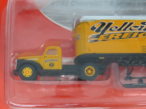LOT of 2 HO CMW Mini Metals Sealtest & Yellow Transit Chevy/IH Tractor Trailers