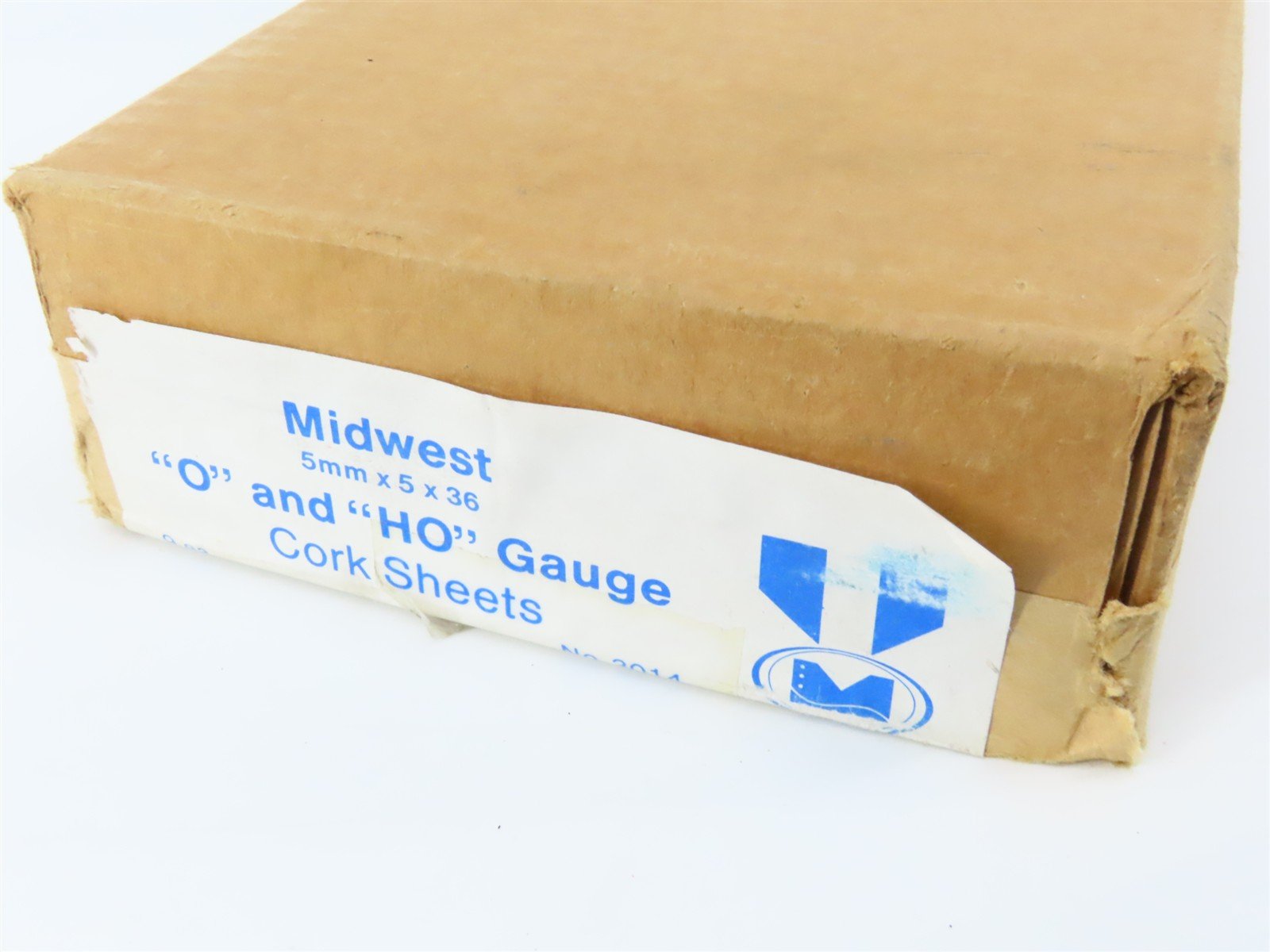 O/HO Scale Midwest Products 3014 Cork Roadbed 5" x 36" Uncut Sheets 9-Pack