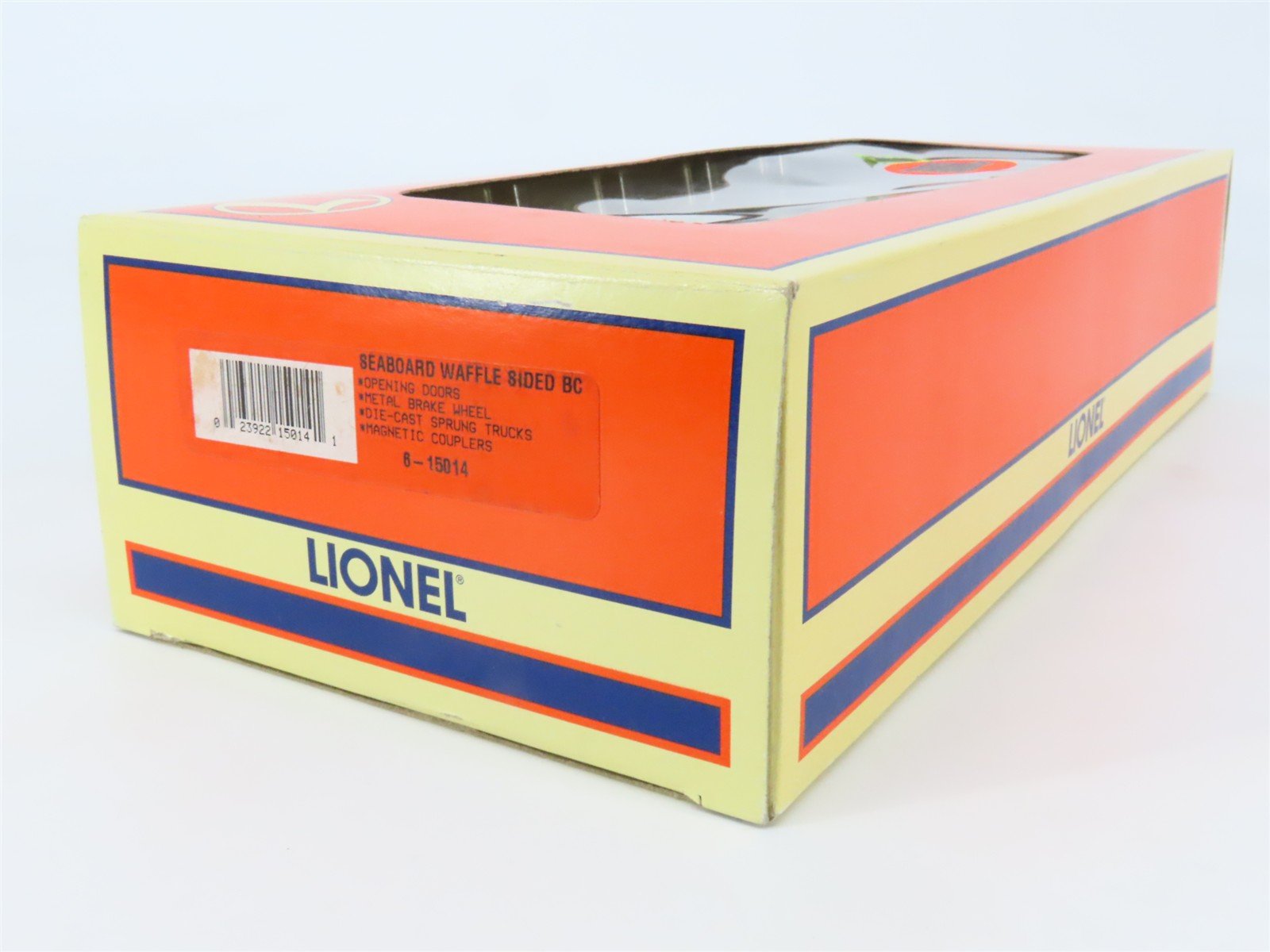 O Gauge 3-Rail Lionel 6-15014 SBD Seaboard System Waffle Sided Box Car #125925