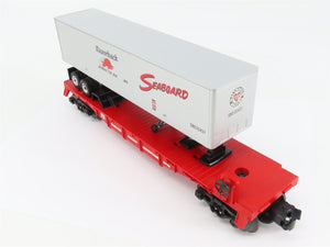 O Gauge 3-Rail Lionel 6-26043 SBD Seaboard Flat Car #48109 w/ Trailer