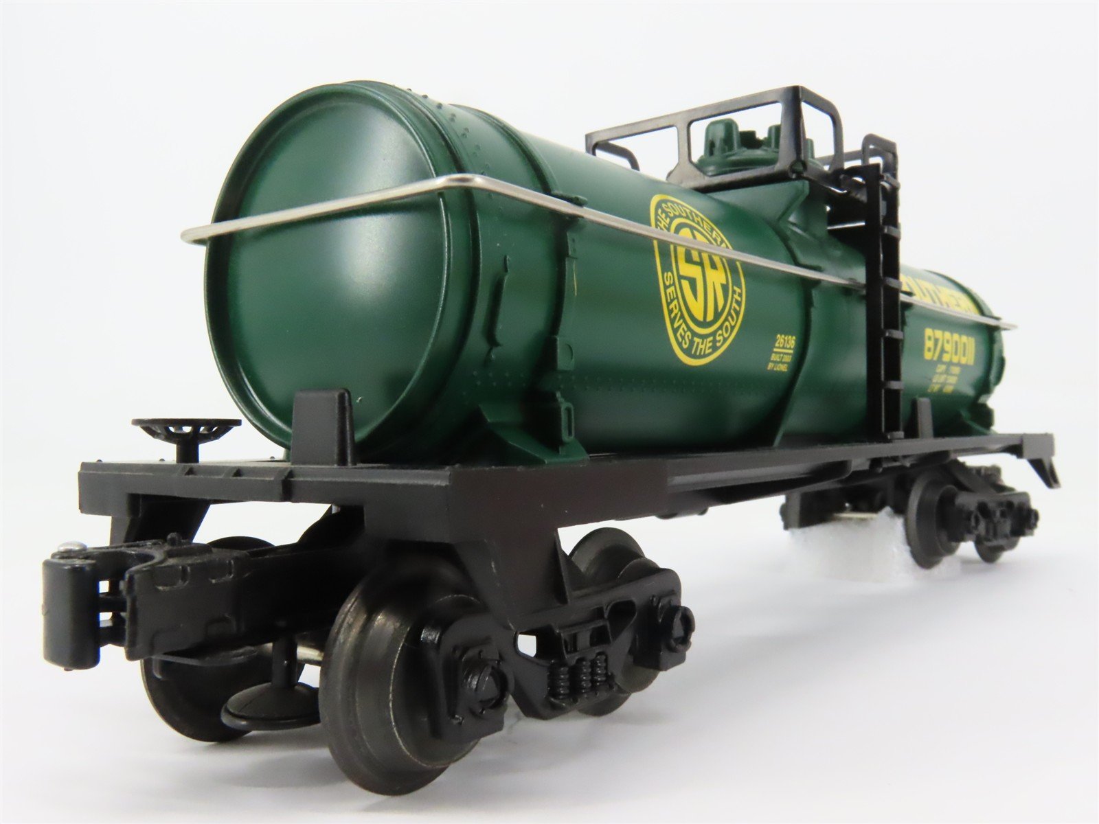 O Gauge 3-Rail Lionel 6-26136 SOU Southern Railway Single Dome Tank Car #8790011