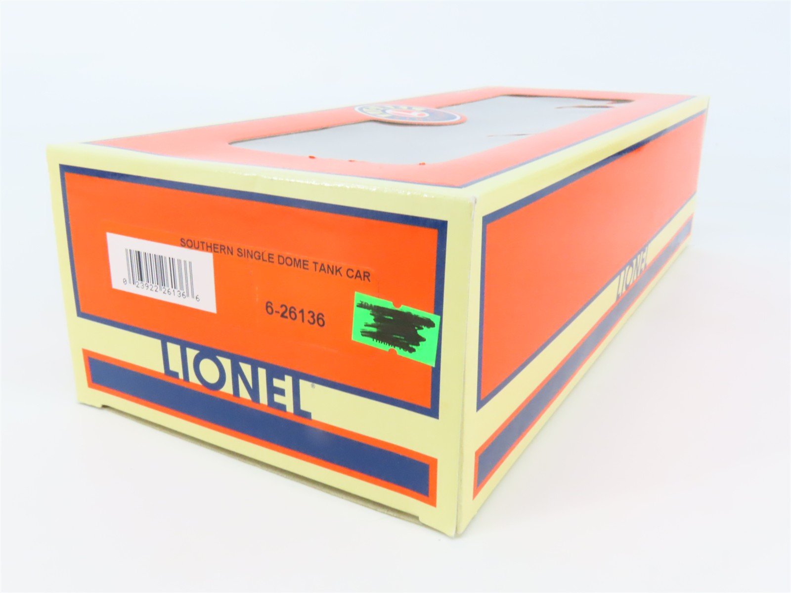 O Gauge 3-Rail Lionel 6-26136 SOU Southern Railway Single Dome Tank Car #8790011