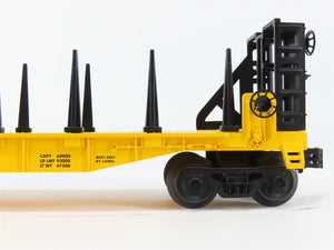 O Gauge 3-Rail Lionel 6-26063 PRR Pennsylvania Flat Car #26063 w/ Bulkheads