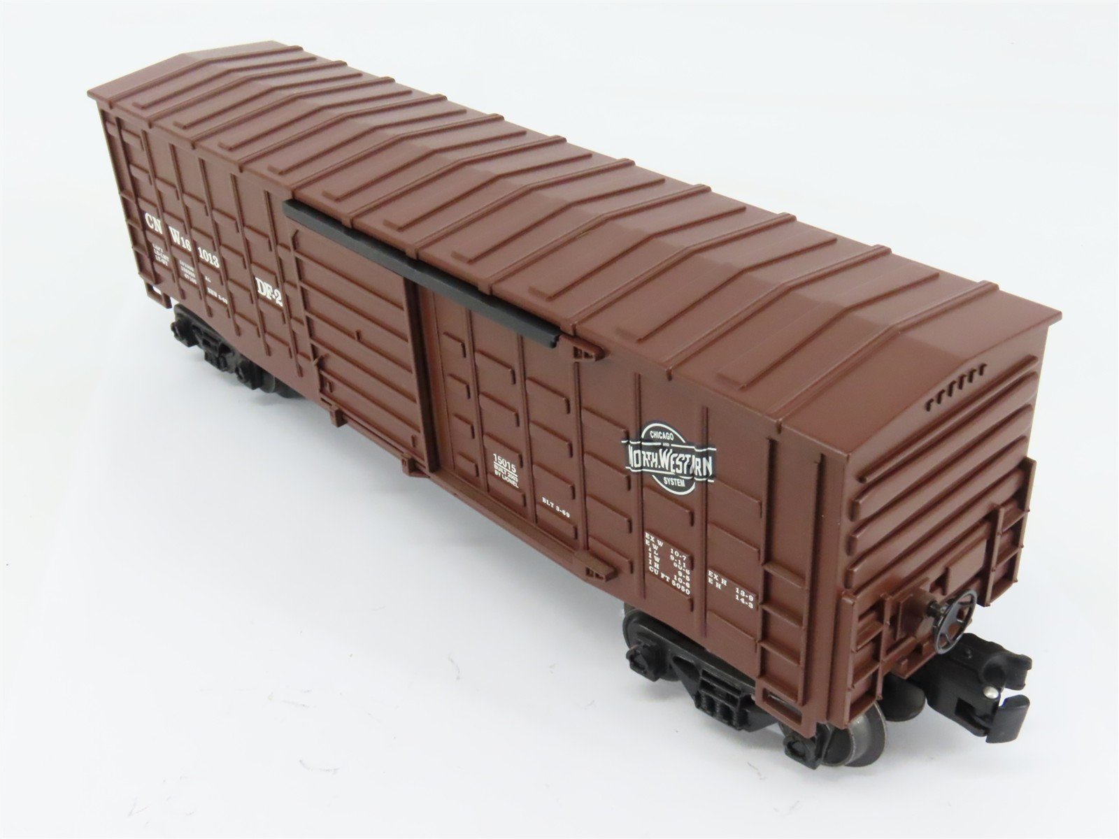 O Gauge 3-Rail Lionel 6-15015 CNW Chicago & North Western Waffle Box Car #161013