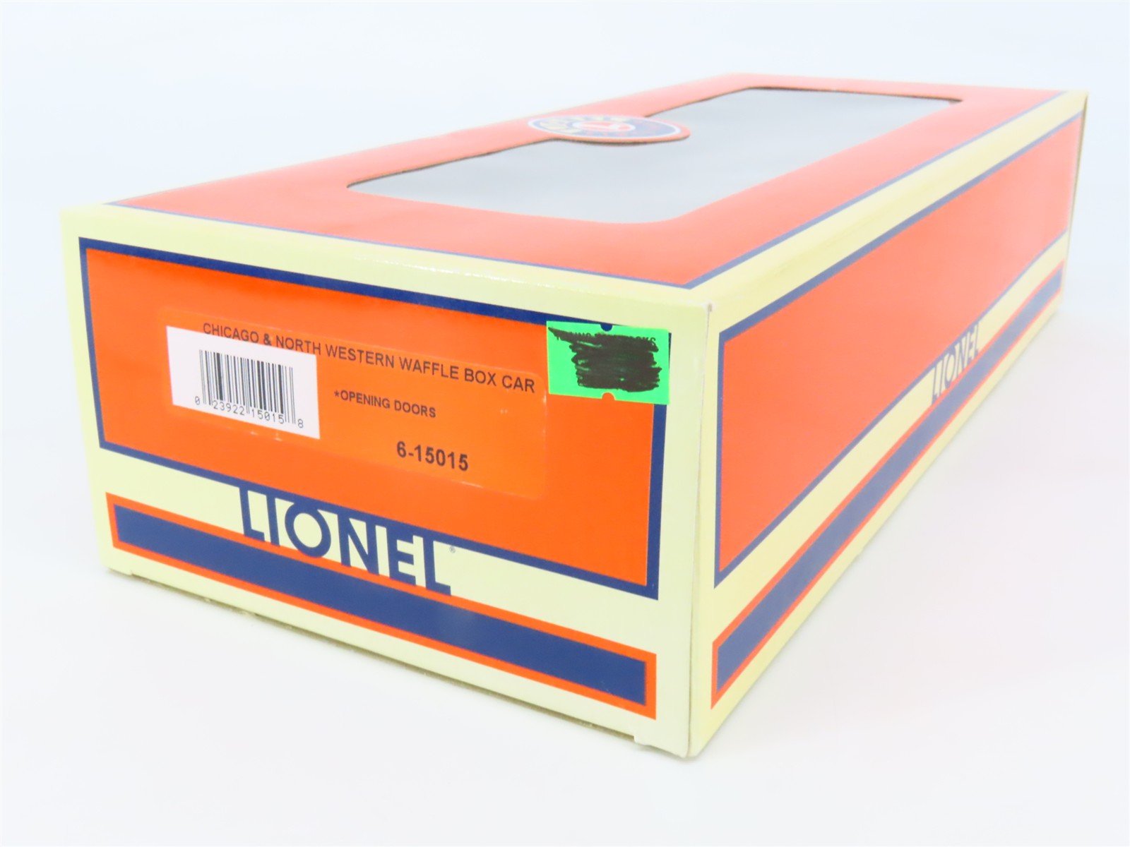 O Gauge 3-Rail Lionel 6-15015 CNW Chicago & North Western Waffle Box Car #161013