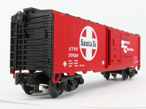 O Gauge 3-Rail MTH Rail King Rugged Rails 33-7404 ATSF Santa Fe Box Car #37629