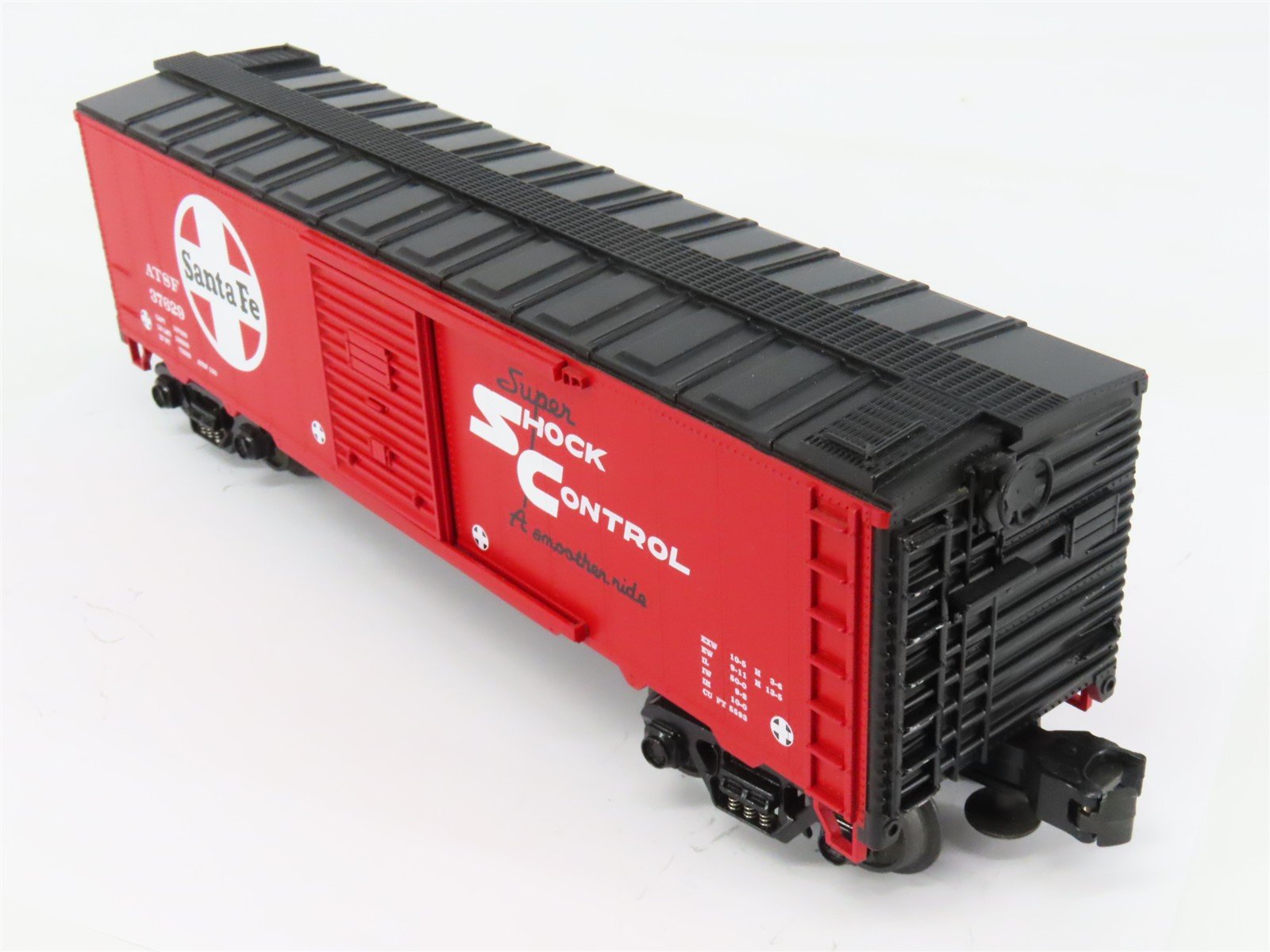 O Gauge 3-Rail MTH Rail King Rugged Rails 33-7404 ATSF Santa Fe Box Car #37629