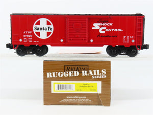 O Gauge 3-Rail MTH Rail King Rugged Rails 33-7404 ATSF Santa Fe Box Car #37629