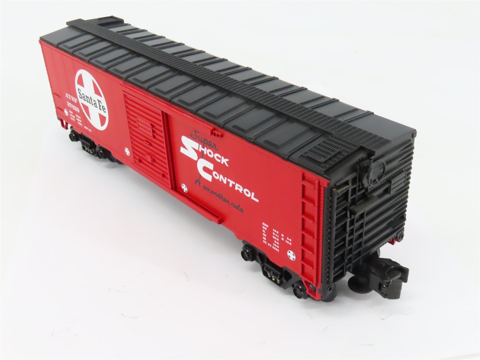 O Gauge 3-Rail MTH Rail King Rugged Rails 33-7404 ATSF Santa Fe Box Car #37629