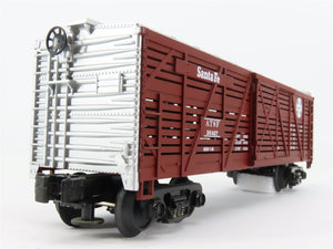 O Gauge 3-Rail MTH Rail King Rugged Rails 33-7704 ATSF Santa Fe Stock Car #26427