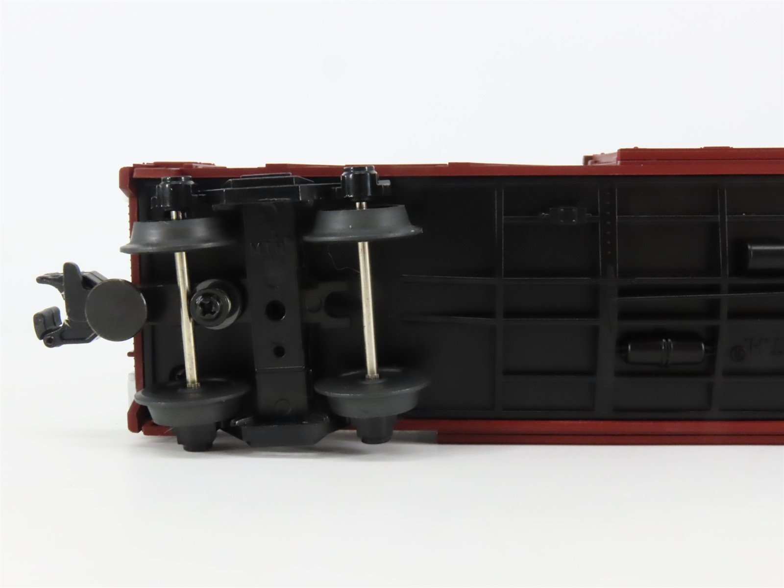 O Gauge 3-Rail MTH Rail King Rugged Rails 33-7704 ATSF Santa Fe Stock Car #26427