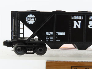 O Gauge 3-Rail MTH Rail King 33-7502 N&W Norfolk & Western 3-Bay Hopper #71900