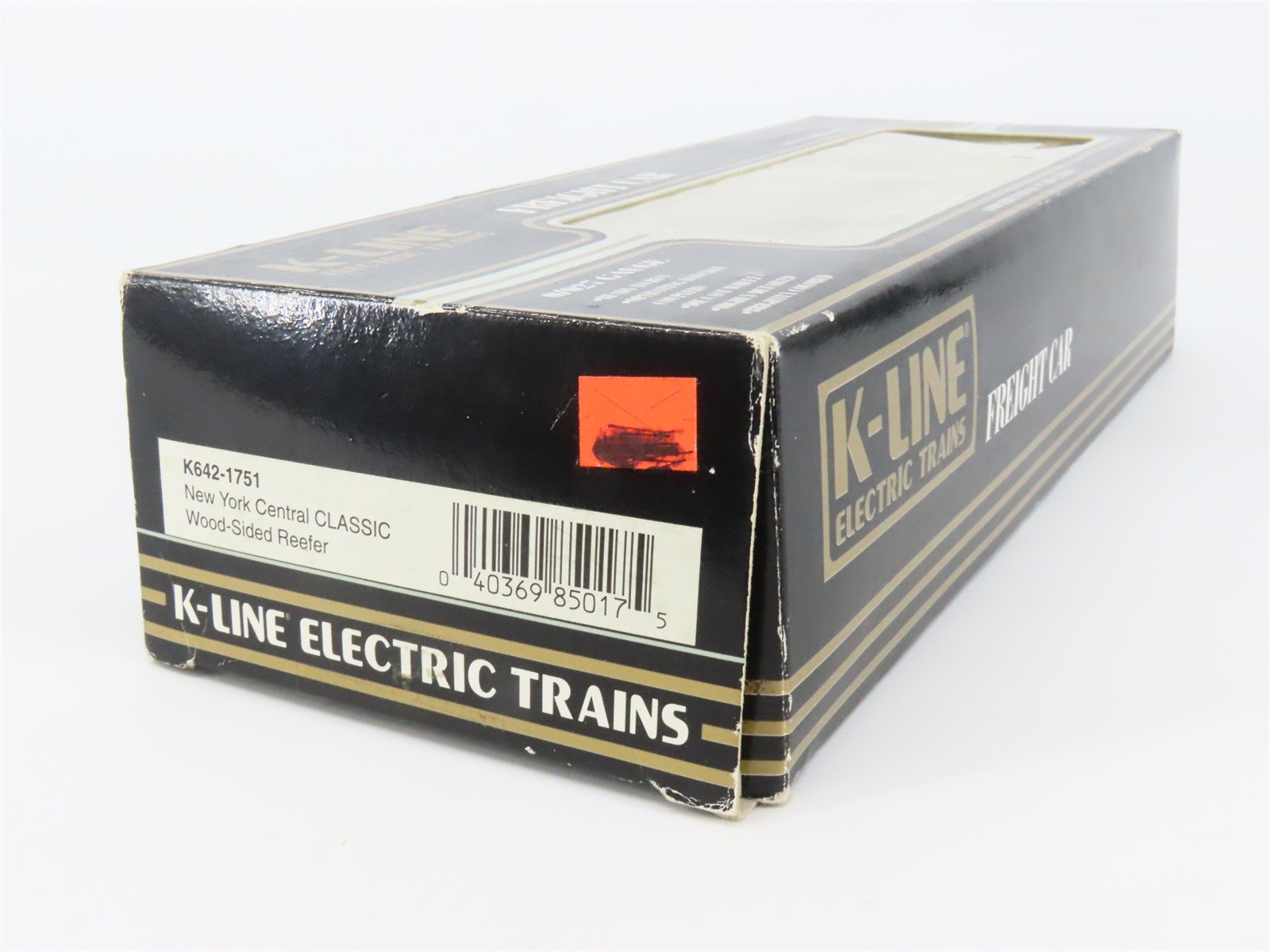 O Gauge 3-Rail K-Line K642-1751 NYC New York Central Wood Reefer #6421751