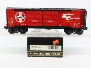 O Gauge 3-Rail K-Line K644-1051 ATSF Santa Fe Double Door Box Car #6441051