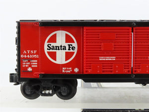 O Gauge 3-Rail K-Line K644-1051 ATSF Santa Fe Double Door Box Car #6441051