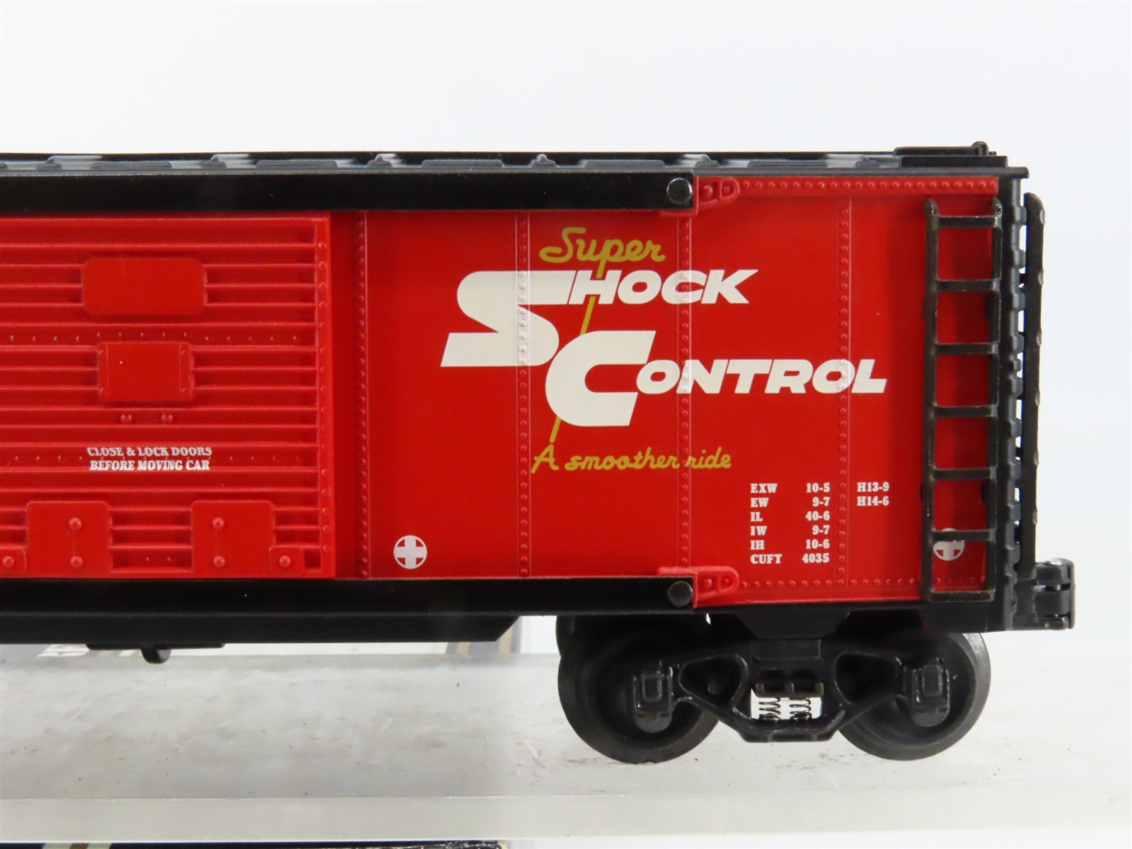 O Gauge 3-Rail K-Line K644-1051 ATSF Santa Fe Double Door Box Car #6441051