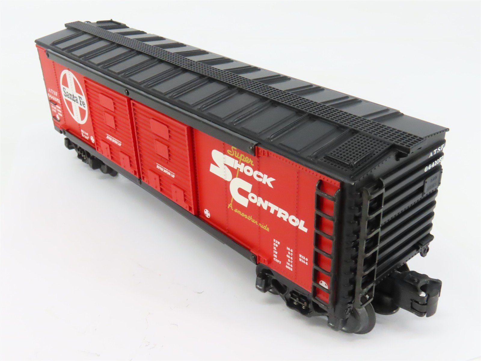 O Gauge 3-Rail K-Line K644-1051 ATSF Santa Fe Double Door Box Car #6441051
