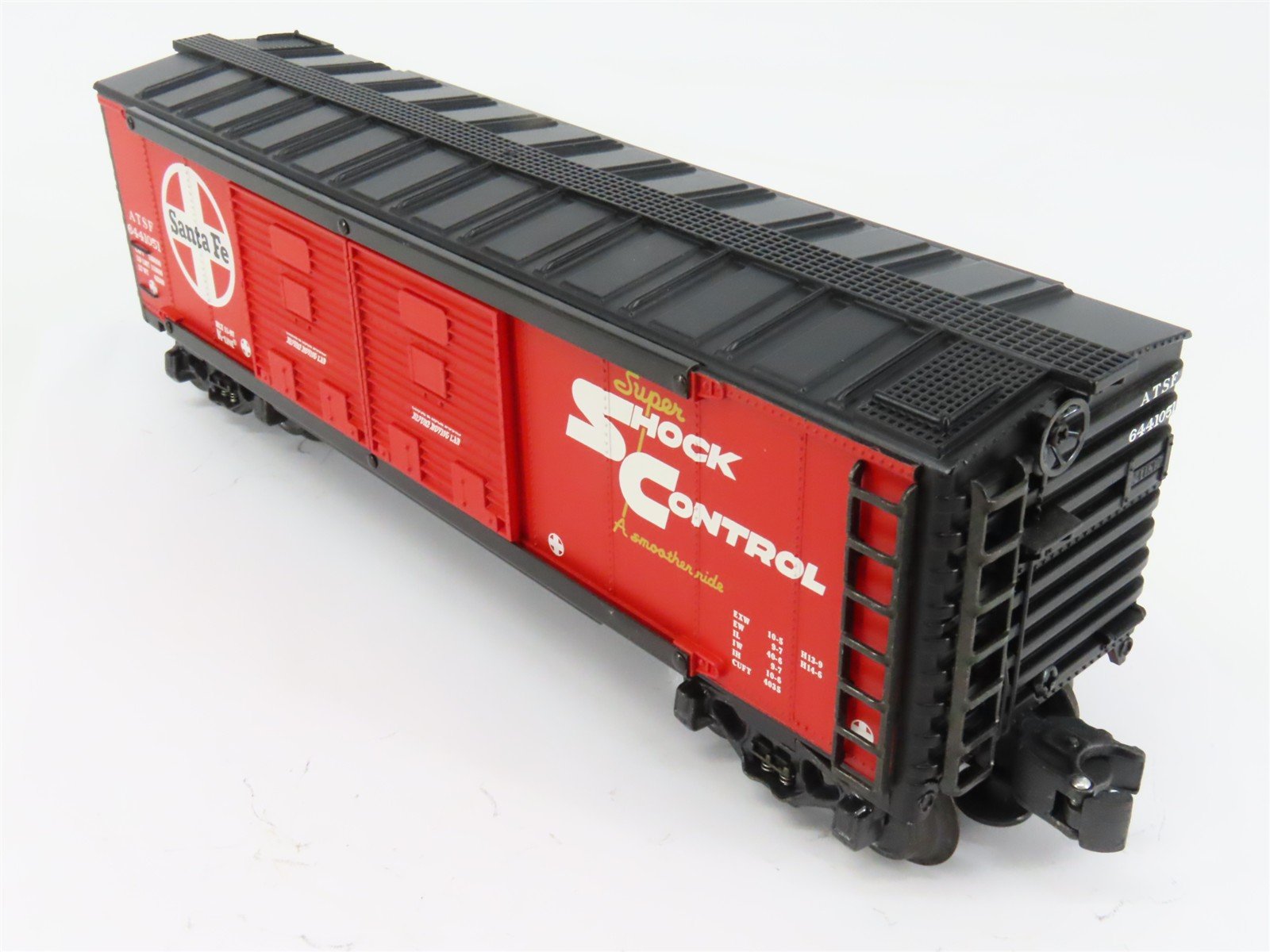 O Gauge 3-Rail K-Line K644-1051 ATSF Santa Fe Double Door Box Car #6441051