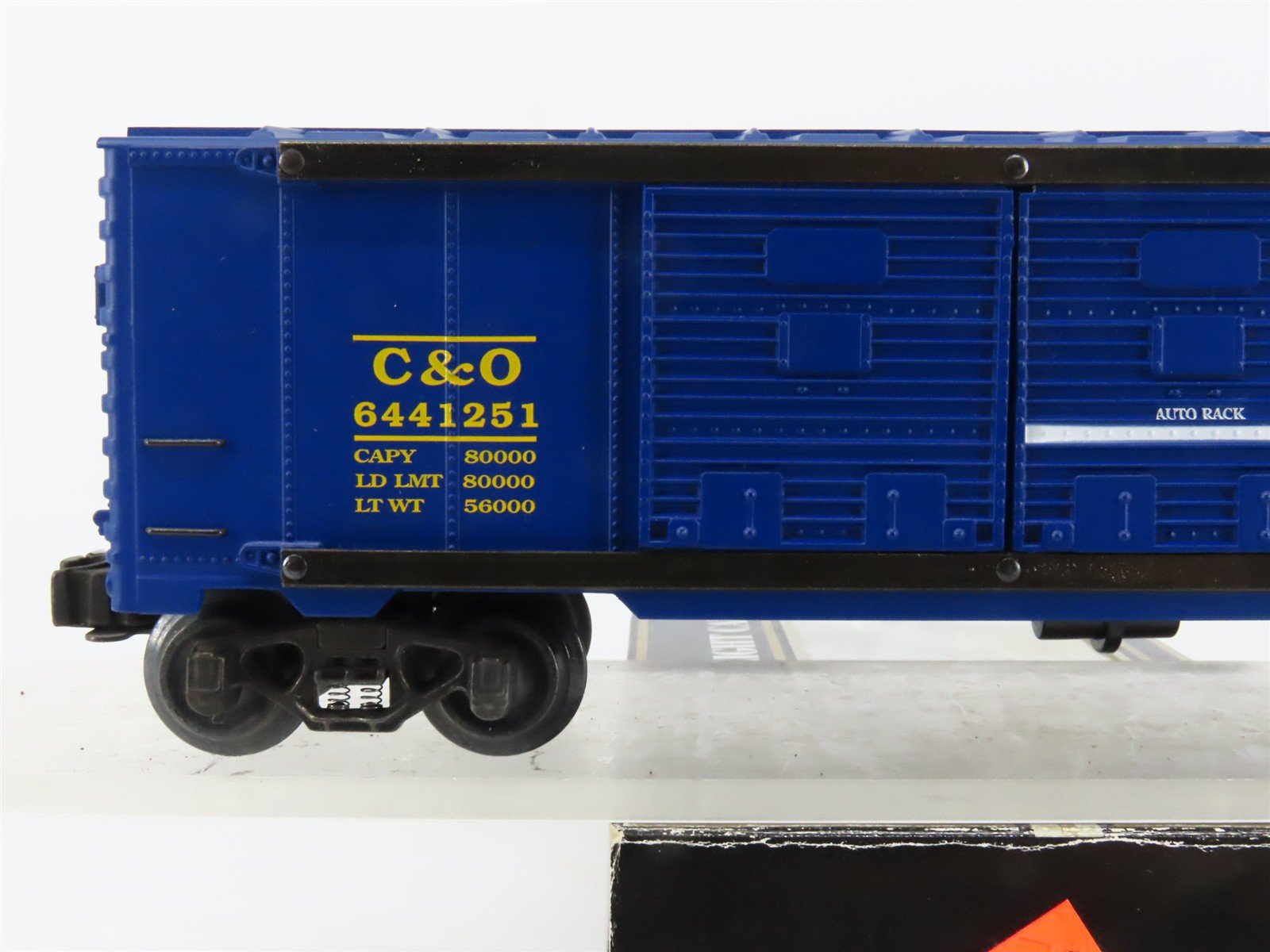 O Gauge 3-Rail K-Line K644-1251 C&O Chesapeake & Ohio Railroad Box Car #6441251