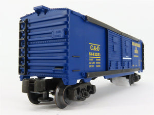O Gauge 3-Rail K-Line K644-1251 C&O Chesapeake & Ohio Railroad Box Car #6441251