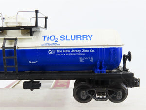 O Gauge 3-Rail K-Line K-6341 GATX NJZ The New Jersey Zinc Co. Tank Car #6341