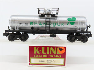 O Gauge 3-Rail K-Line K-6331 GATX Shamrock Oil Tank Car #6331