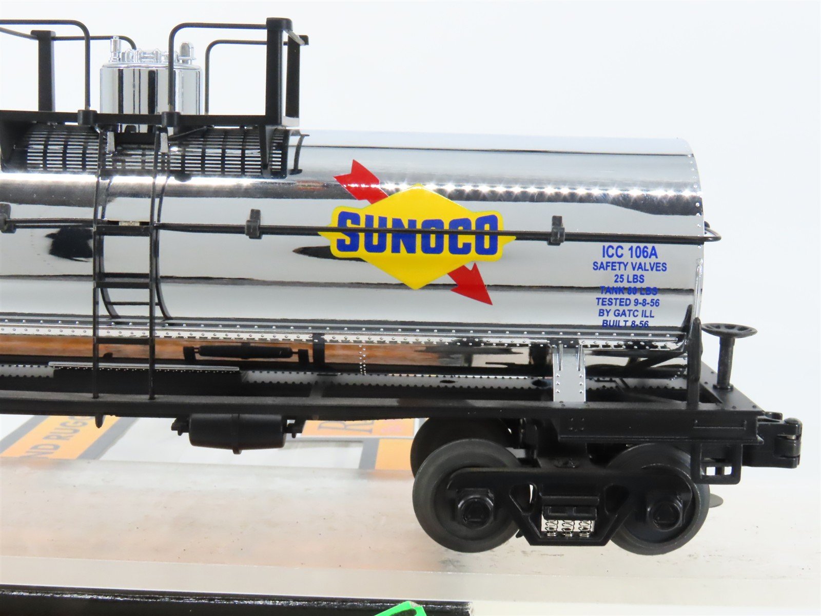 O Gauge 3-Rail MTH Rail King 30-7378 SUN Sunoco Tank Car #8956